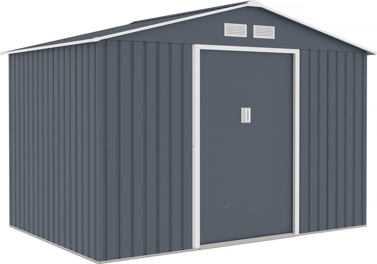 Metall-Gartenhaus "Vegas II" - 5,29 m² - Grau