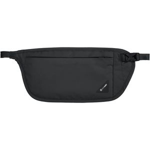 Pacsafe Bauchtasche Coversafe V100, aus Polyester, schwarz, wasserabweisend, 0,1 Liter, RFID-Schutz, Breite 26cm, 1 Fach