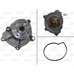Wasserpumpe Motorkühlung VALEO 506678 für Mercedes-Benz A