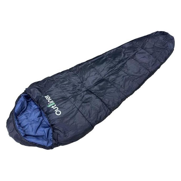 Outliner Schlafsack, blau, rechts, 230 cm (230 cm) (RD-NSB-11)