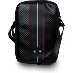 BMW Carbon Red Stripes - Hülle für 8" Tablet (schwarz)
