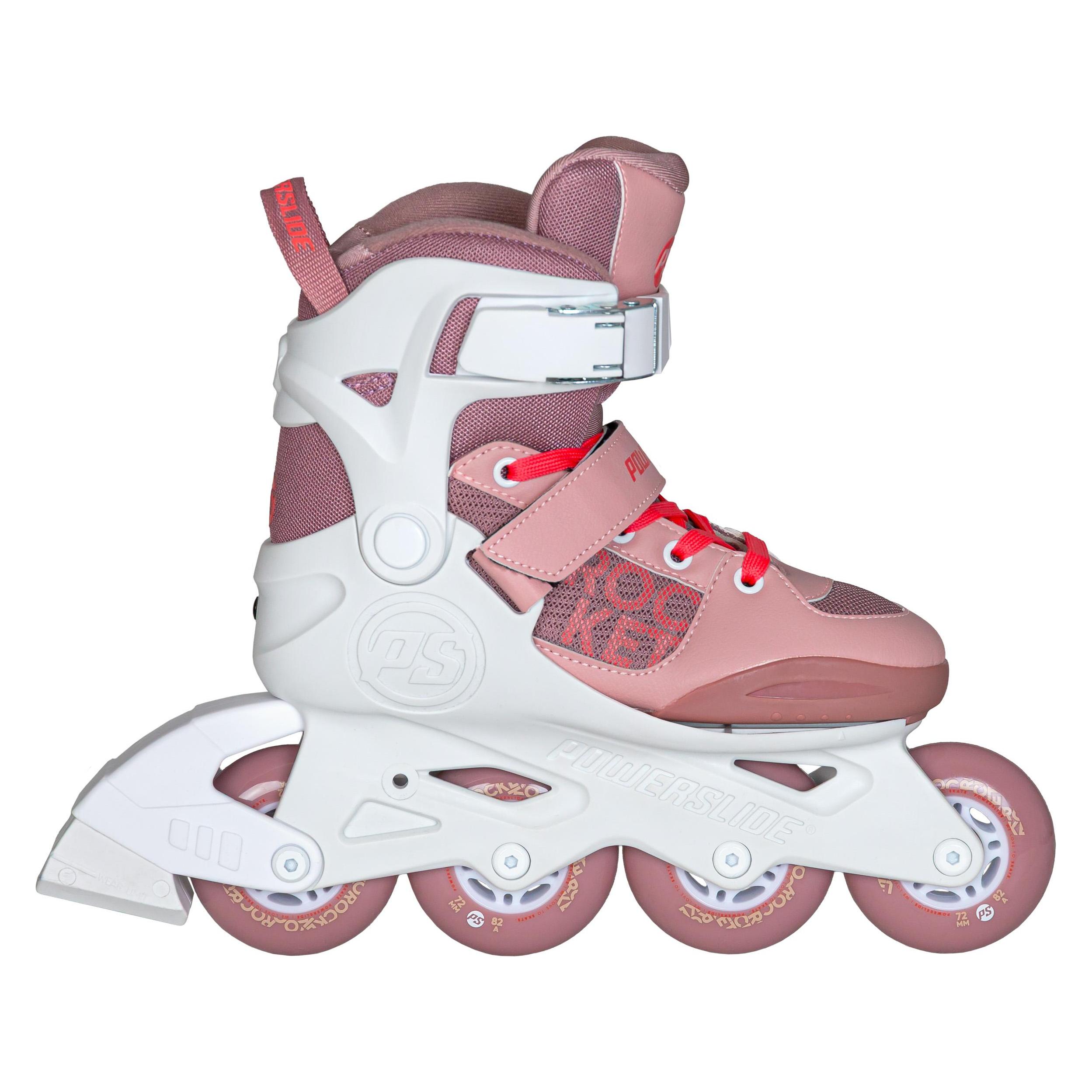Powerslide Rollschuhe Rocket Pale Mauve verstellbar 29-32 (29, 30, 31, 32) (Powerslide)