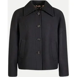 Woll-Kurzjacke im Caban-Look Schwarz 42