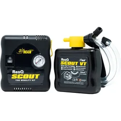 Airman ResQ Scout VO, Kompressor/Dichtmittel Set - Schwarz