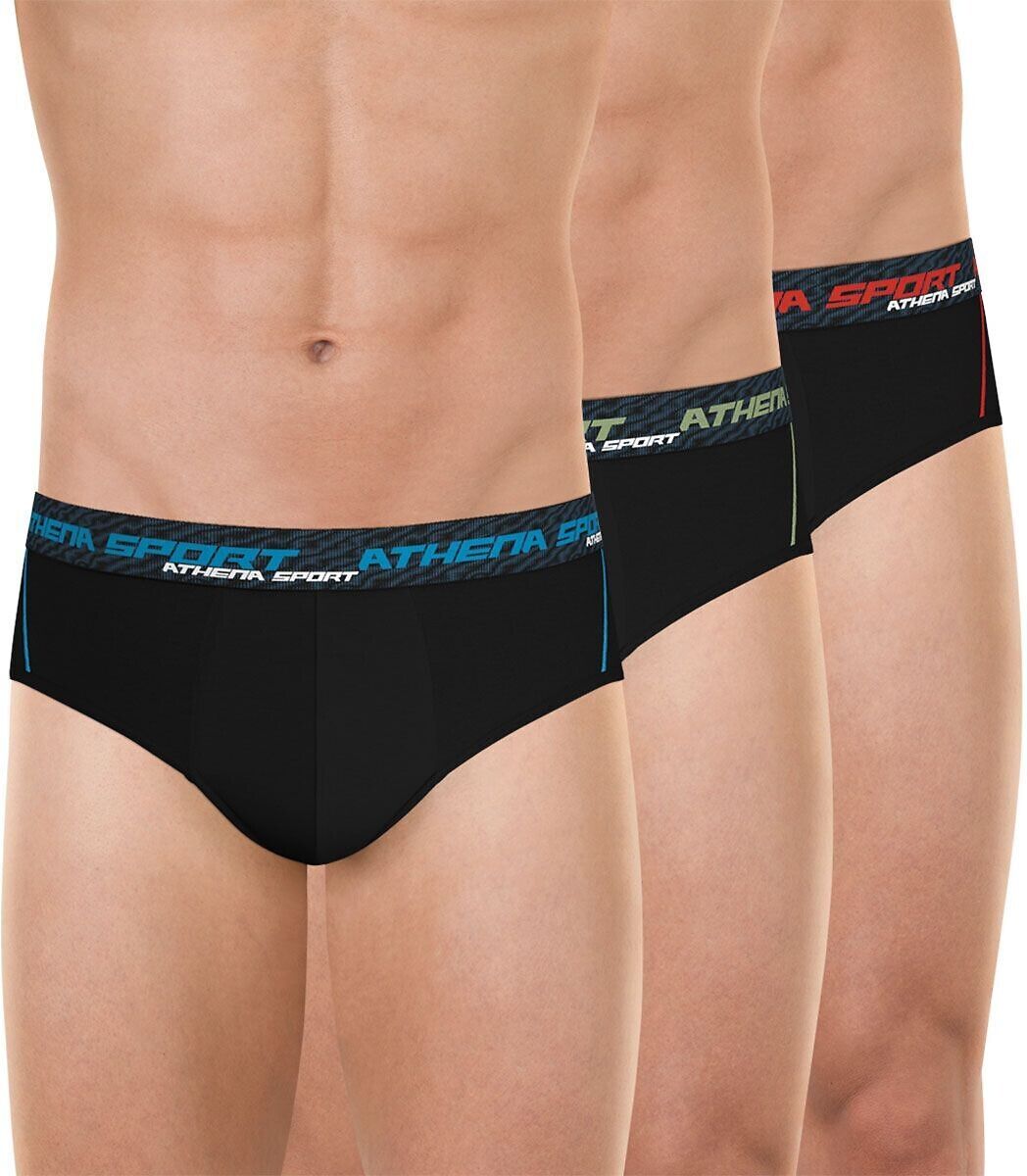 ATHENA Lot de 3 slips, training dry