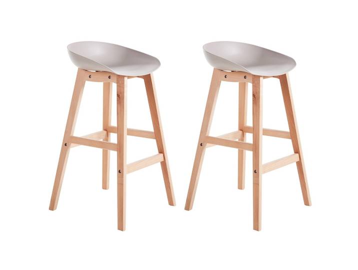 BARSTUHL 2er-Set TaupeMicco