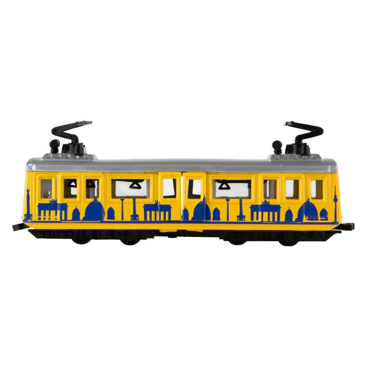 Idena Strassenbahn Berlin 15cm mit Rückzugmotor (C83-95267WB)