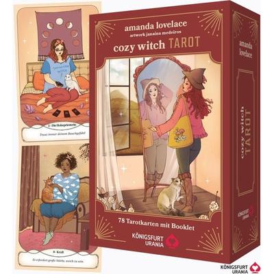 Cozy Witch Tarot - DAS Tarot für alle jungen Hexen!, Set von Amanda Lovelace, Königsfurt-urania, 978-3-86826-582-8