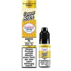 Dinner Lady Bar Banoffee Pie NicSalt Liquid 10ml / 10mg