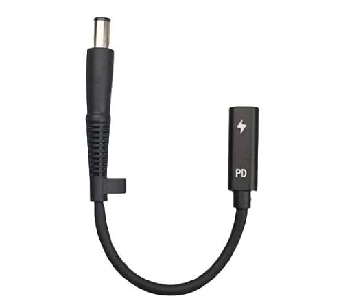 CoreParts USB-C naar 7,4 x 5,0 mm adapterkabel voor HP laptops, tot 100W