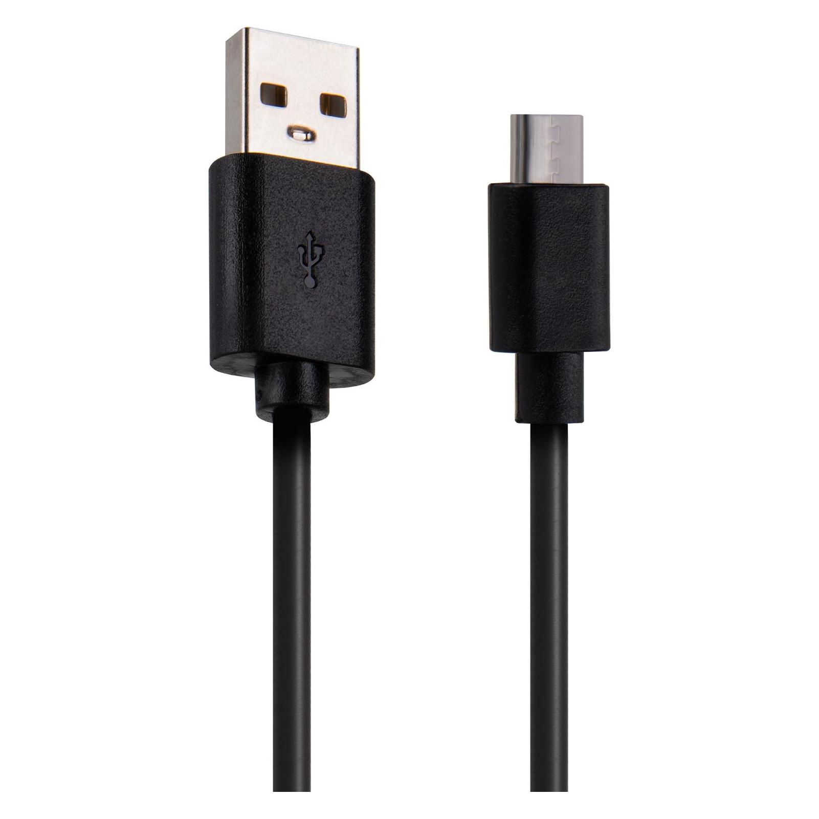 INNE Setty cable USB - microUSB 1,0 m 2A black R (1 m) (GSM165042)