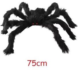Inspire Essentials Giant Black Spider Halloween Decoration 6