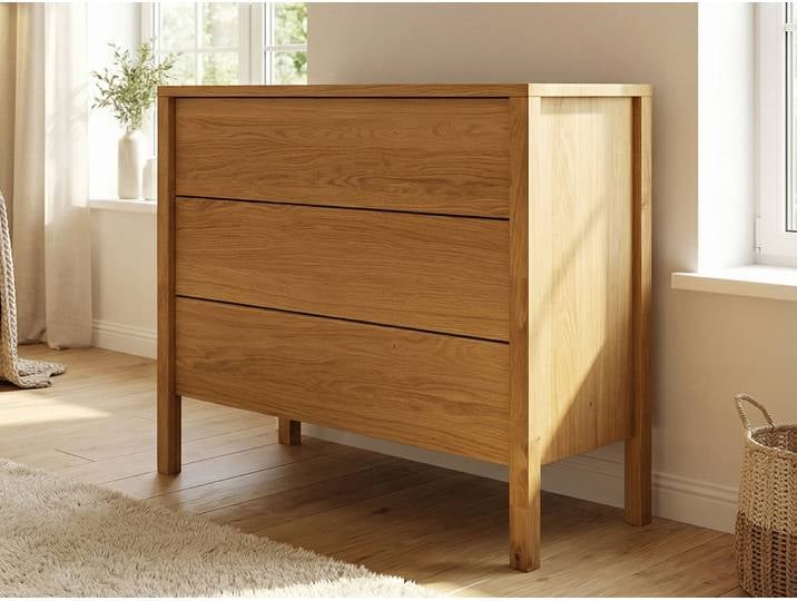 Kommode Eiche „Gustav“ 100 cm Massivholz Eiche