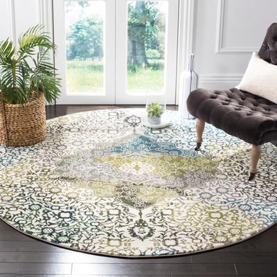 SAFAVIEH Watercolor Agafia Medallion Rug