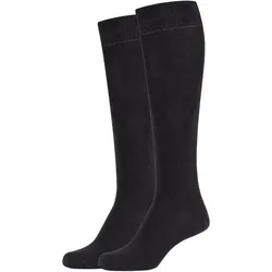2er Pack s.Oliver Originals Kniestrümpfe 9999 - black 43-46