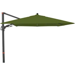 doppler Pendelschirm myZONE 210 x 210, Aluminium Anthrazit / 100 % Polyester 180 g/m2 Kiwi
