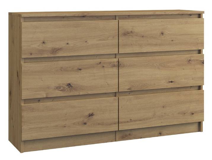Large commode avec tiroirs TAAVI – chêne artisan