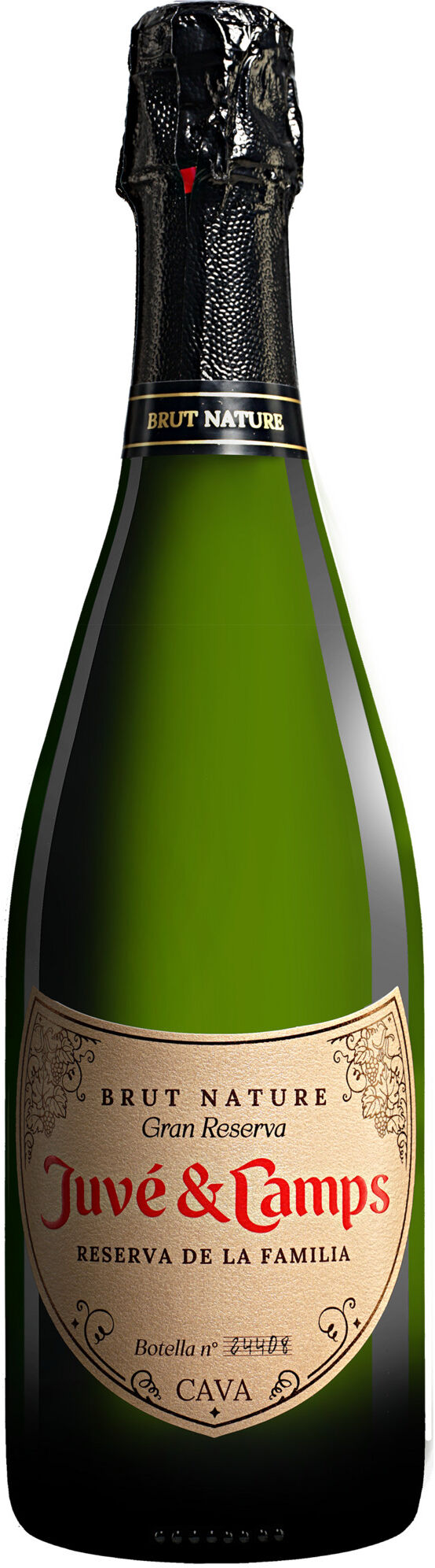 Juvé y Camps Cava »Reserva de la Familia« Brut Nature  Gran Reserva 2022 12% Vol. Sehr Trocken aus Spanien