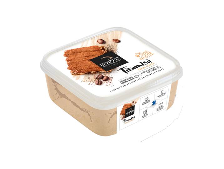 ERHARD Crème glacée tiramisu - 450 g