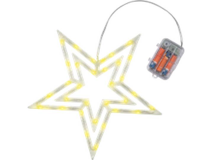 LIVARNO® Suspension de fenêtre LED (étoile à 5 branches)