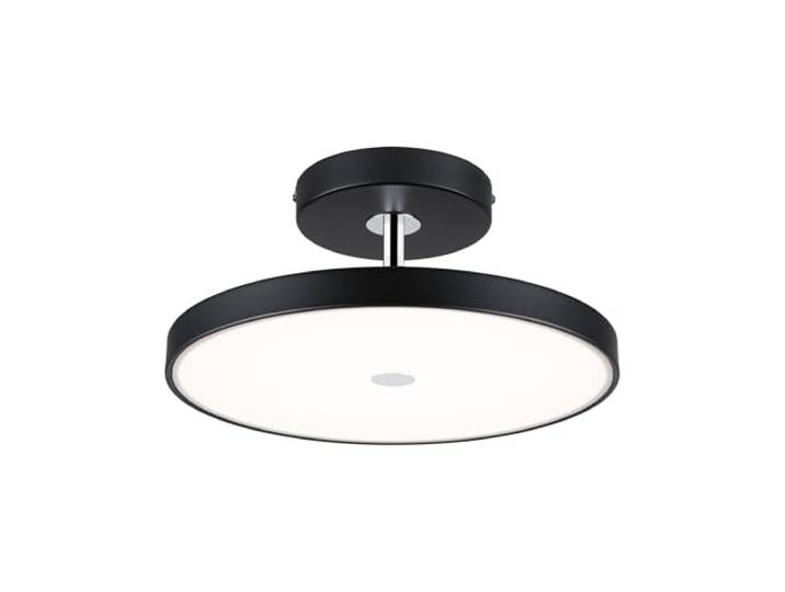 Paulmann 96781 Plafonnier LED 3-Step-Dim Hildor 2700K 2100lm 230V 26\,5W gradable Noir mat\, chrome
