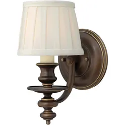 Elstead Lighting, Gartenbeleuchtung, Dunhill Wandleuchte E14 Königliche Bronze (E14, IP20, IP55)