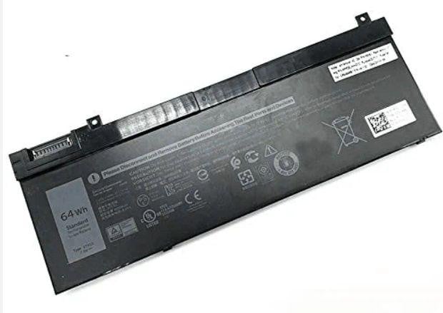 Dell H6K6V Lithium-ion Accu, 8000 mAh, 97 Wh, 11,4 V, Zwart