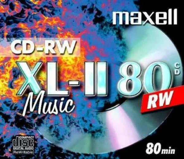 Maxell CD-RW 80 Audio, JewelCase, 1 piece