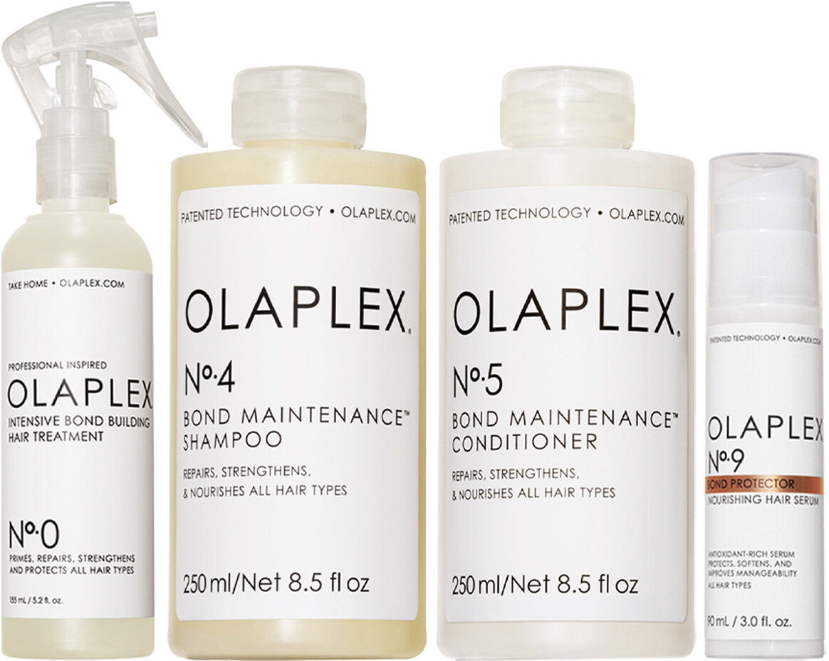 745ml Olaplex Set (No.0 155ml + No.4 250ml + No.5 250ml + No.9 90ml)