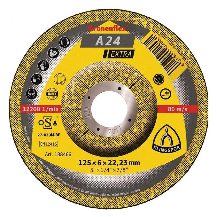 Klingspor Schruppscheibe A 24 Extra Ø 230x22,23 mm (13447)