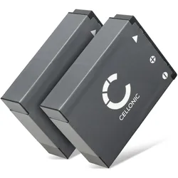Cellonic Akku für Kodak PixPro AZ652, AZ651, AZ901, S-1, Astro Zoom, S1 (Kamera Akku), Kamera Stromversorgung, Schwarz