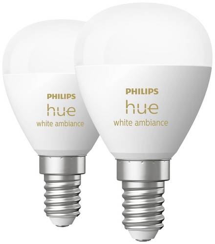 Philips Hue LED-Leuchtmittel 8719514491168 EEK: F (A - G) Hue White Ambiance Luster E14 5.1W