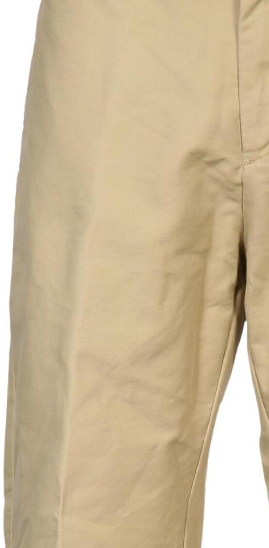 Maison Kitsune Herren Stoffhose, Beige, Gr. W32, Baumwolle - Second Hand