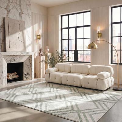 SAFAVIEH Adirondack Miljka Geometric Distressed Rug