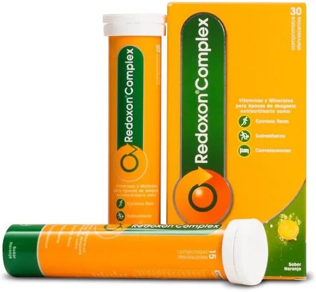 Redoxon COMPLEX 30 Comprimidos Efervescentes Laranja.