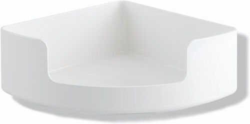 Hewi 802 Étagère d'angle LifeSystem 802.03.21090 210 mm, fixation sur rail, noir foncé
