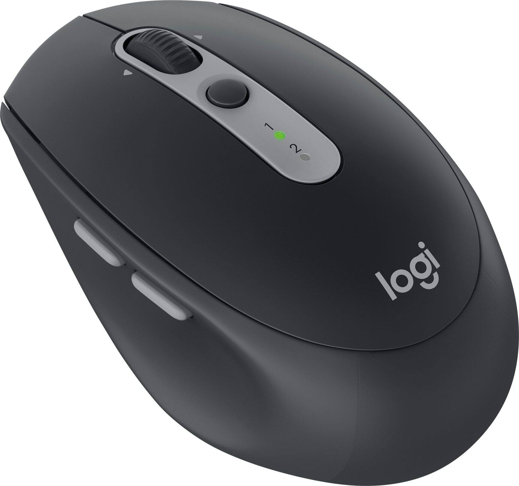 Logitech M590 Multi-Device Silent, rechts, Optisch, RF Wireless + Bluetooth, 1000 DPI, Graphit