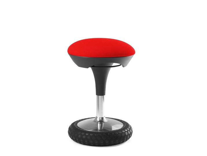 Topstar Sitness 20 office stool Red, Dynamic sitting - ideal for healthy sitting