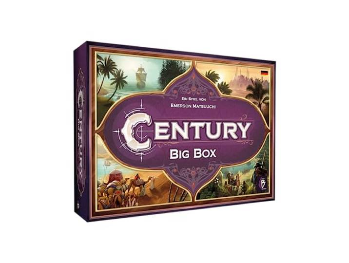 Plan B Games, Century Big Box, Grundspiel + Erweiterung, Kennerspiel, Strategiespiel, 2-4 Spieler, Ab 8+ Jahren, 30-45 Minuten, Deutsch, Mehrfarbig, Bunt