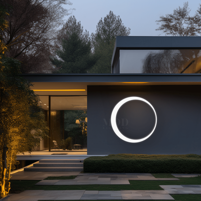 Gleam   Modern Outdoor Light   Medium / 3 Colors + Remote Dimming   Outdoor Lighting   Wall Lighting   MOD LIGHTING
