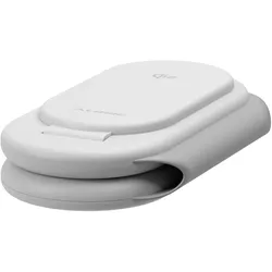 Alogic PackAway 3in1 Qi2 Wirelesss Charging Stand White (35 W), Wireless Charger, Weiss