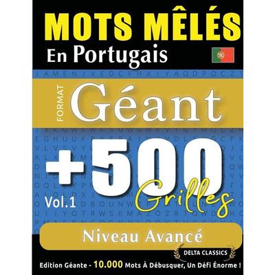 MOTS MÊLÉS EN PORTUGAIS FORMAT GÉANT, Taschenbuch von Delta Classics, Linguas Classics