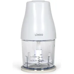 Livoo Zerkleinerer 300 ml, Zerkleinerer, Weiss