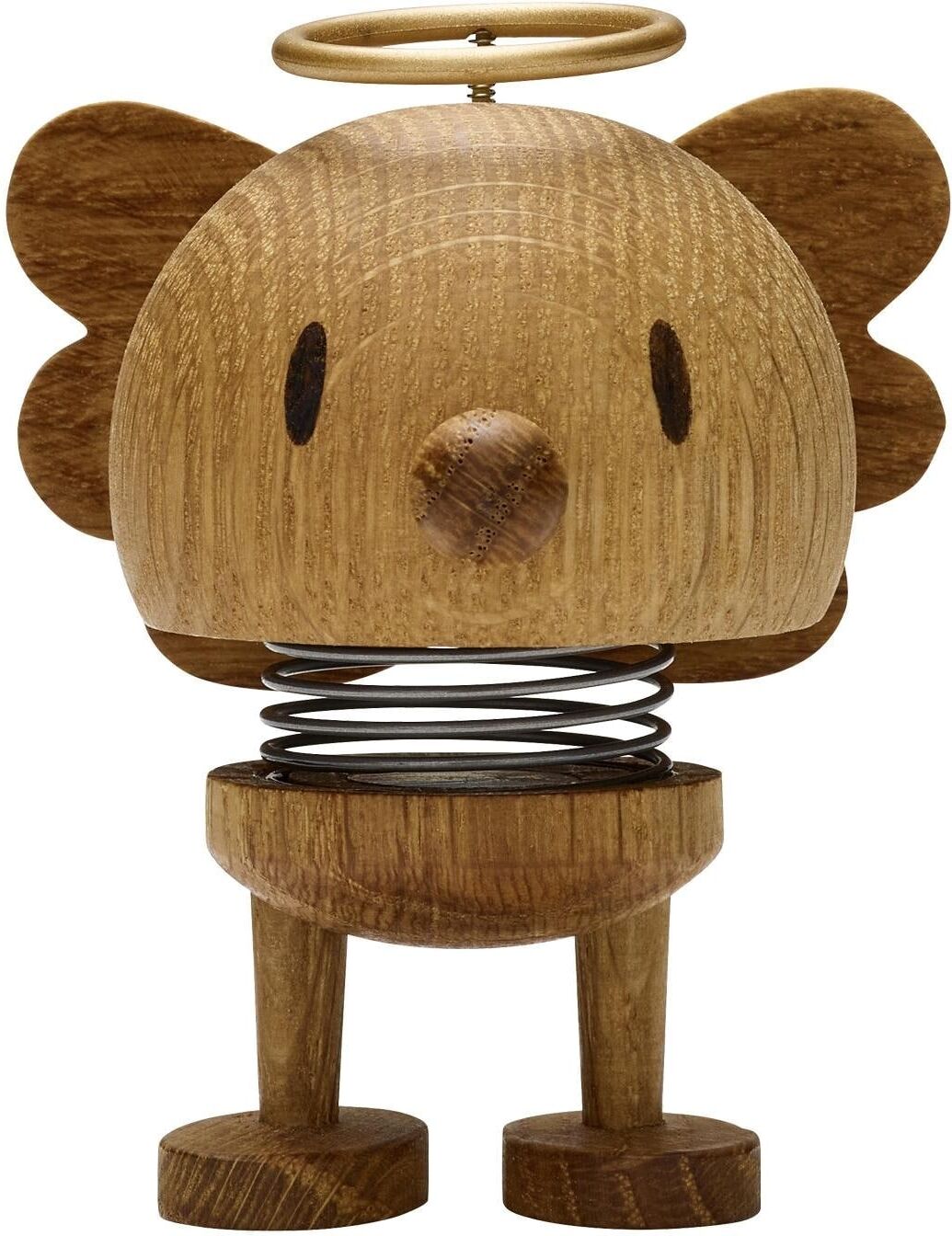 Dekofigur "Aufsteller Bumble Engel O", braun, B:4,5cm H:7,5cm, Metall, Dekofiguren, Dekofigur braun B/H/T: 4,5cm x 7,5cm