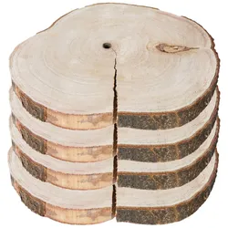 Natura Punto, Untersetzer, 4er-Set runde Untersetzer aus Holz (4x)