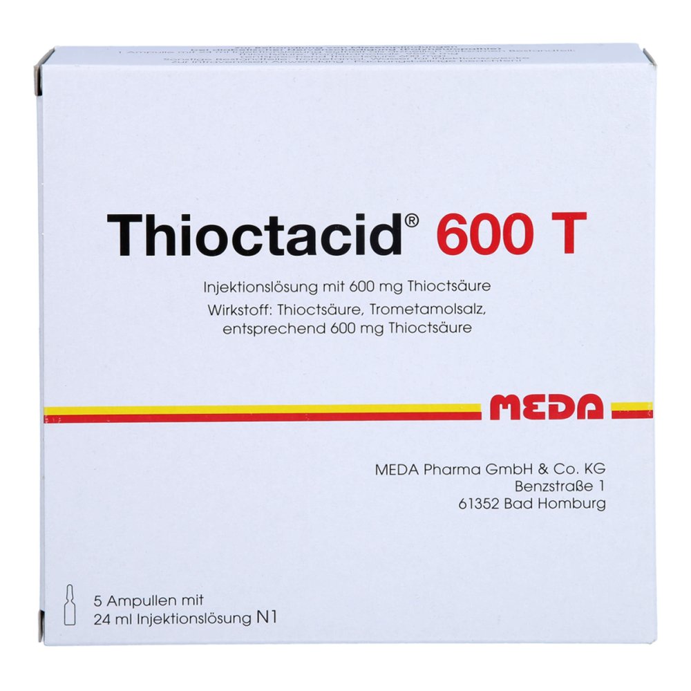 Viatris Healthcare GmbH Thioctacid 600 T Injektionslösung 04773259