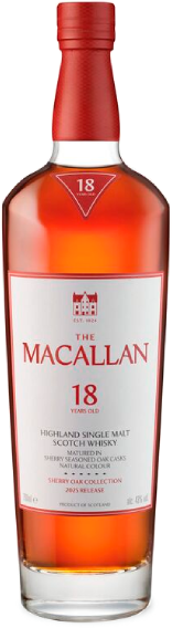 Macallan Distillery Etui The Macallan 18 Jahre Sherry Oak Scotch Whisky 70 cl. - 70cl