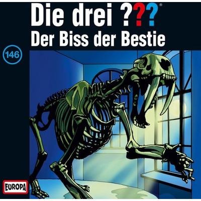 Die drei ??? (146) Der Biss der Bestie - Jens Wawrczeck,Oliver Rohrbeck, CD, 0886978014627