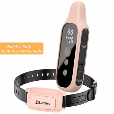 Anti Meowing Cat Training Collar With Vibration Technology pink Auto Only