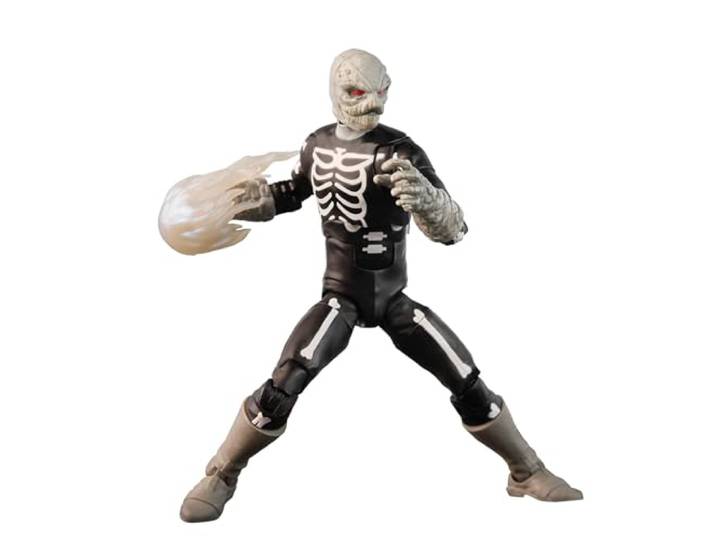 Hasbro Power Rangers x Cobra Kai Ligtning Collection Skeleputty figuur, 15 cm